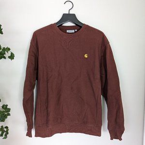 Carhartt WIP American Script Sweatshirt - Offroad (Brown)